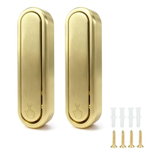 XZWEAHG 2PCS Folding Coat Hooks,Gold Wall Hooks for Hanging – 2 Folding Coat Hooks, Flip Down Heavy Duty Hooks Robe Hook Wall Mounted for Clothes, Towels, Hats & More