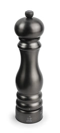 PEUGEOT - Paris Chef u'Select Zirlion Salt Mill, Carbon, 9 in - Adjustable Grind - Made in France