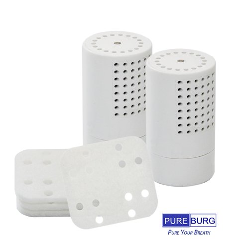PUREBURG Humidifiers Filter Kit Compatible with Elechomes SH8820 SH8830 US5001 Cool & Warm Mist Ultrasonic humidifiers, 10 Mineral Absorption Pads,2-Pack