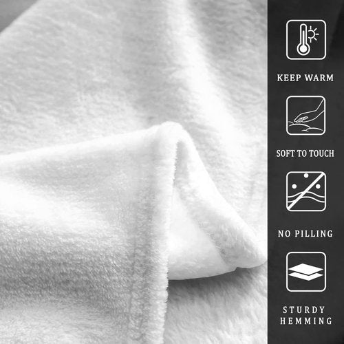 Feelyou Black White Grey International Chess All Season,Bed Blanket Set Chess Board Game Plush Throw Blanket, for Sofa Couch Kids Checkerboard Flannel Fleece Blanket Chess Lovers Twin 60"x80"