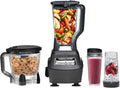 Ninja Mega Kitchen System - Powerful Blender & Food Processor with Nutri Ninja Cups - Renewed