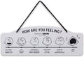 Peanuts How Are You Feeling Hanging Metal Sign - Humorous Wall Decor for Home | Perfect Gift Idea