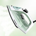 Martisan Powerful Steamer, New Version, Fits for Nearly All Fabrics, Anti-drip, Anti-calc, Self-cleaning, Fast Heating, Smooth Soleplate, Mini Iron, Strong Steam Burst, Green Steam Iron for Clothes