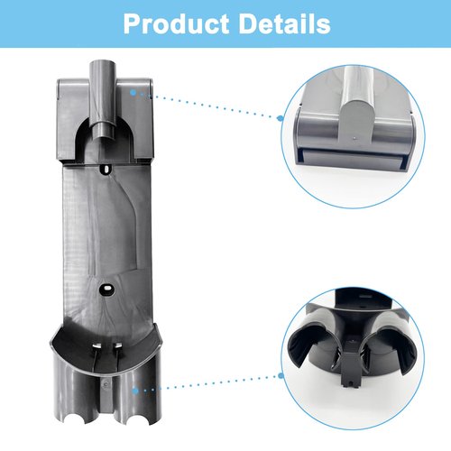 V8 Wall Mount Compatible with Dyson V7 V8 Cordless Vacuum Cleaner,Docking Station Accessory Wall Mount, Replaces Part # 967741-01