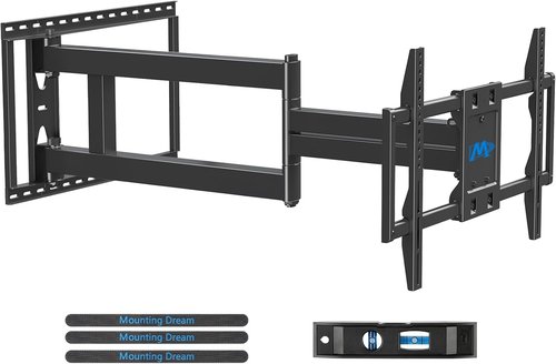 Mounting Dream Long Arm TV Wall Mount - Full Motion Bracket for 42-94 Inch TVs | 40'' Extension, Swivel & Tilt, Max VESA 800x400mm, Supports Up to 150lbs