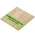 Oenalw 25"x24" Rubberwood Butcher Block Countertop, DIY Solid Wood Rubberwood, for Office Desk Tops, Dining Tables, Laundry Counters, Kitchen Countertop, Easy to Cut,Flat Surface Easy to Clean