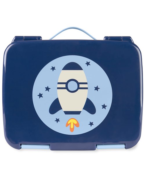 Skip Hop Kids Bento Lunch Box, Ages 3+, Sparks Rocket