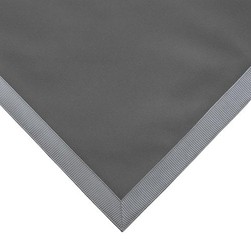 Baron Barclay Deluxe Suede Round Table Cover - 54" - Gray