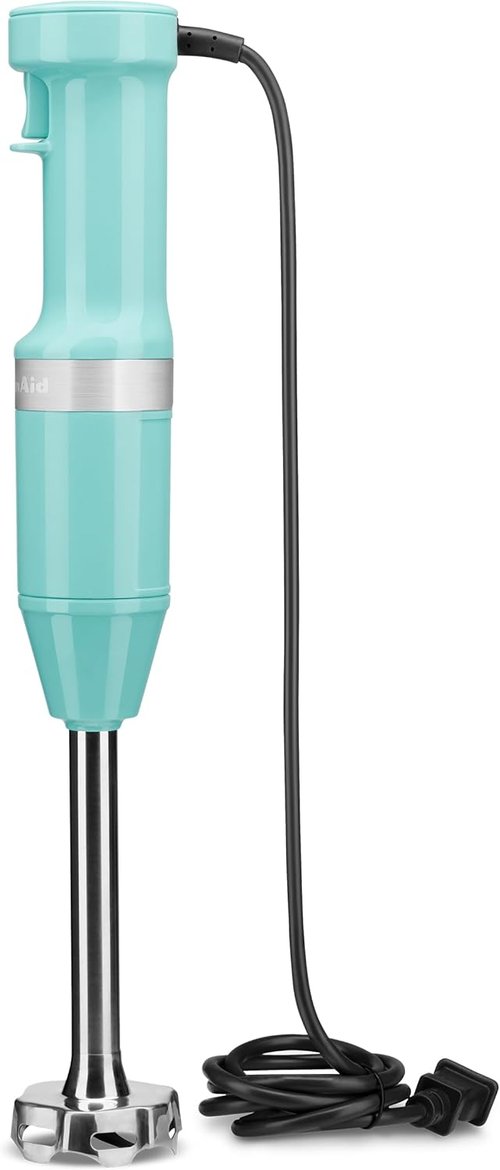 KitchenAid Hand Blender - Variable Speed with Accessories | Aqua Sky, KHBV83AQ