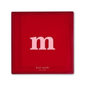 kate spade new york Initial Decorative Initial Tray, Personalized Acrylic Vanity Letter Tray, Just Mine (M)