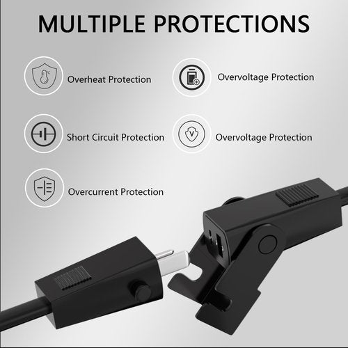 29V 2A Universal Power Cord for Recliner Chair AC/DC Switching Transformer Compatible with Lazy Boy, Couch, Sofa, Standing Desk