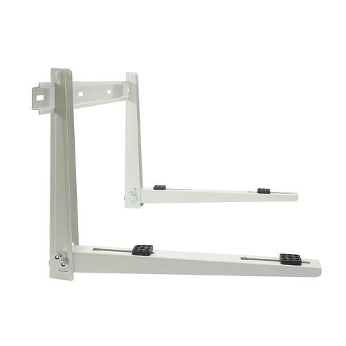 Arouyuki Outdoor Wall Mounting Bracket for Ductless Mini Split Air Conditioner Heat Pump Systems, Compressors & HVAC Systems, Heavy Duty, Universal, White, Galvanized Steel