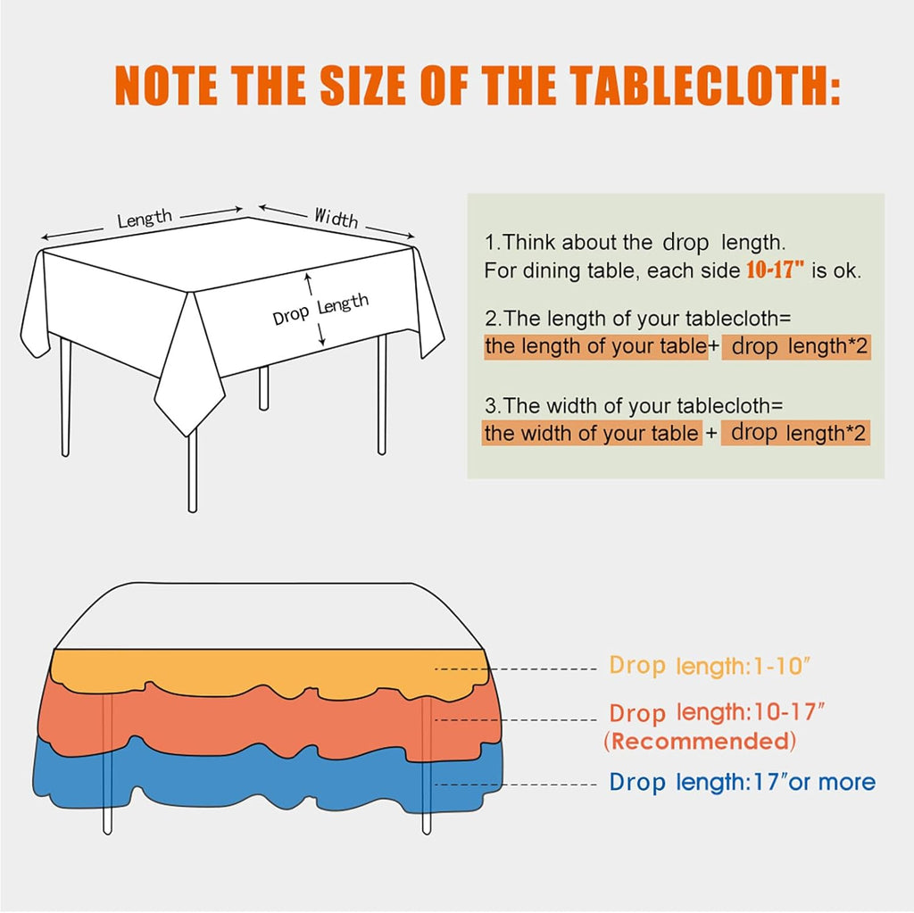 Regine Switzerland Faux Linen Tablecloth - Waterproof & Wrinkle-Free | 71x55 Inches, Taupe Brown