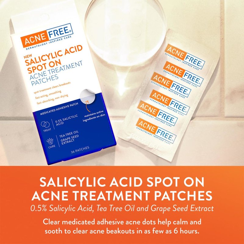 Salicylic Acid Acne Pimple Patch Treatment - 36 Count