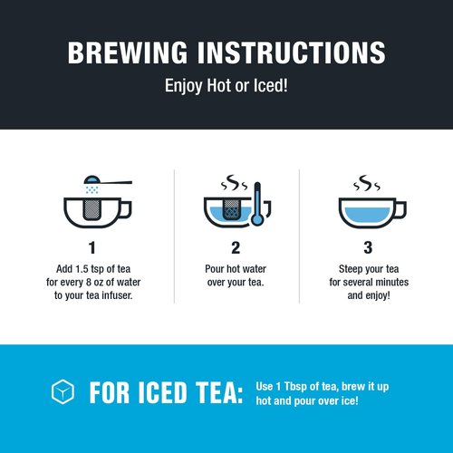 Tiesta Tea - Golden Milk, Loose Leaf, Sweet Turmeric Herbal Tea, Non-Caffeinated Herbal Blend, Makes Hot or Iced Up to 20-25 Cups, 3oz Resealable Pouch