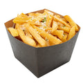 Restaurantware-Bio Tek 4.3 x 3.2 Inch Snack Boxes, 200 Disposable French Fry Boxes - PE Lining, Hot And Cold Friendly, Paper Party Food Box, Stackable