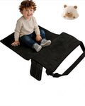 SkyCradleNap Toddler Airplane Bed with hat, Portable Airplane Seat Extender Travel Bed for Kids, Soft Baby Plane Travel Essentials for Flying, Toddlers Long Flight Must Haves Footrest