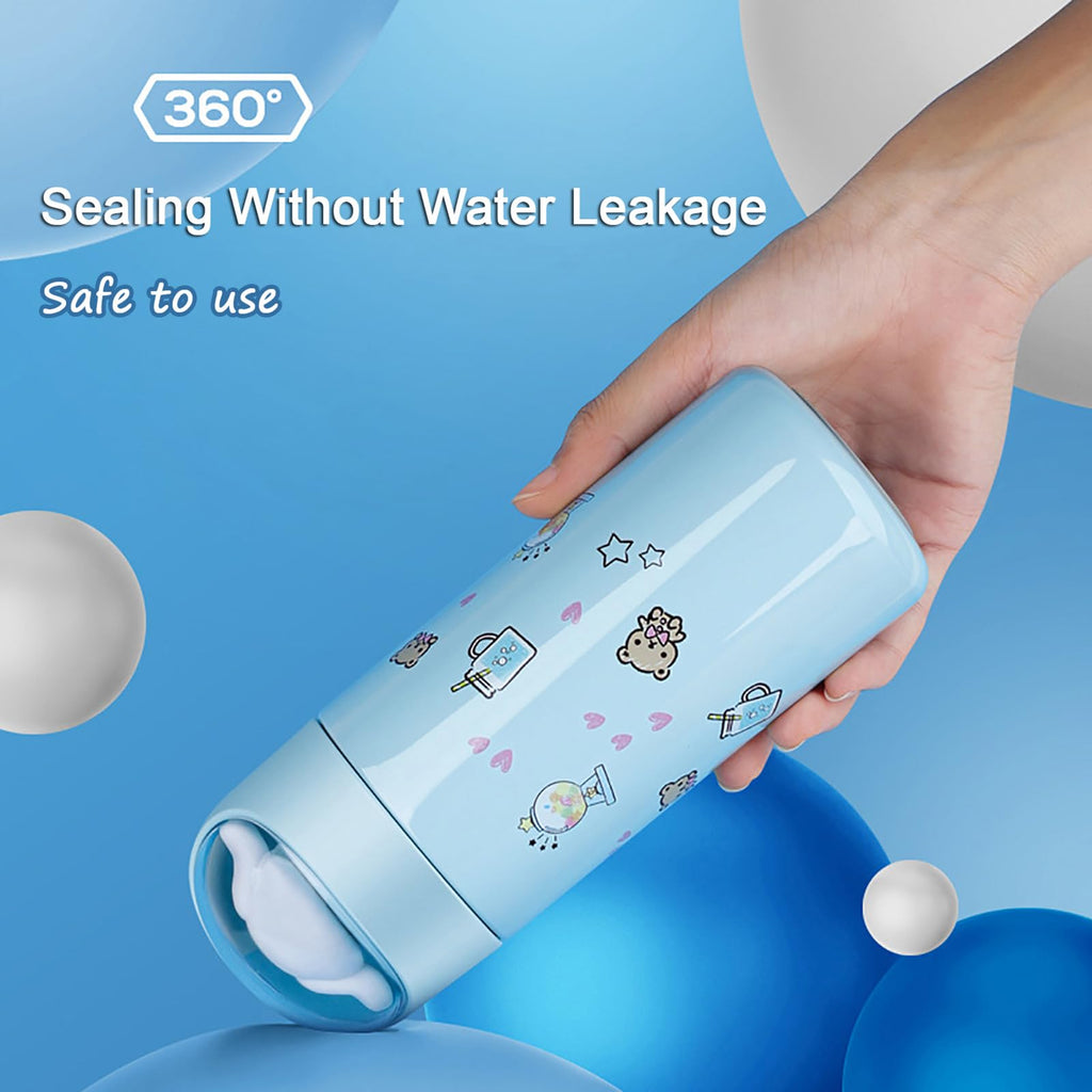 Anime Water Bottle Cute Water Bottle Stainless Steel Vacuum Insulated Coffee Mug Coffee Travel Mug, Keeps Beverages Hot or Cold