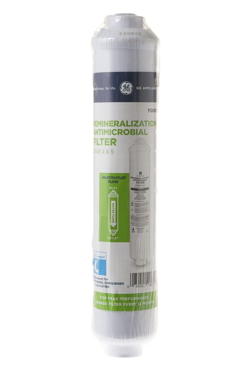 GE Reverse Osmosis Under Sink Remineralization & Replacement Filter, Fits GE GXRV40TBN, GXRQ18NBN, GNRQ18NBN Filtration Systems, Replace Every 12 Months, FQ18RT