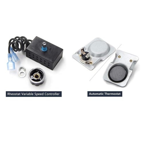 Hongso FK24 Fireplace Blower KIT Replacement for Majestic 36BDVRRN 36BDVR 36BDVT 39BDVR 32VFSC 33BDVR, Vermont Castings, Northern Flame, Rotom R7-RB65 HB-RB65, Majestic Fireplace Blower Fan 54103