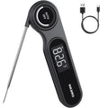 INKBIRD Instant Read Meat Thermometer - Rechargeable Digital Food Thermometer with VA LCD Screen | Waterproof, -58°F to 572°F