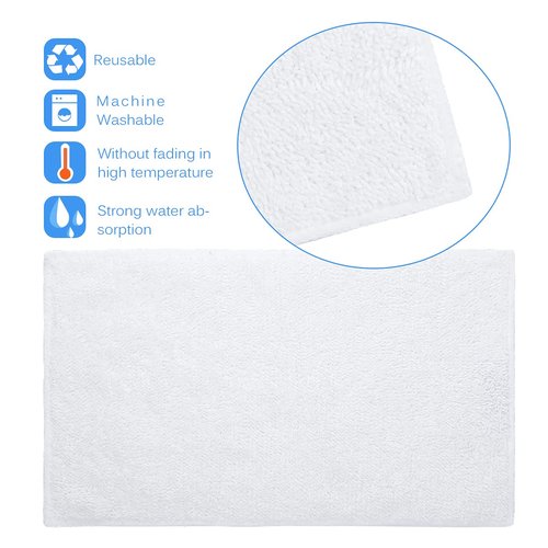 KEEPOW Steam Mop Pads Compatible with Light n Easy S3101 S7326 S3601 7688ANB 7688ANW 7618ANB 7618ANW Steam Cleaner(6 Pack)