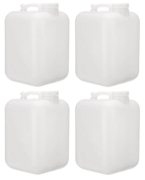 North Mountain Supply 5 Gallon Vented Plastic Hedpak/Carboy - Pack of 4