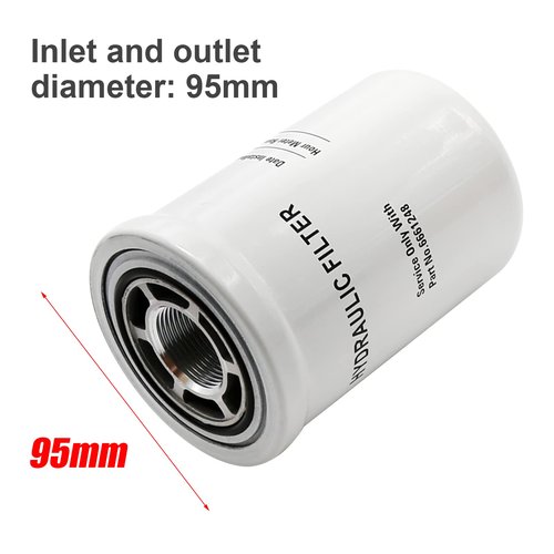 UOIENRT 6661248 Hydraulic Oil Filter Compatible With Bobcat 553 653 763 773 853 864 953 Repalces 6599543 6630977