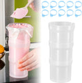Pastry Piping Bag Holder Stand - Translucent Clear Plastic Cream Icing Rack for Cake Decorating (1 Pc)