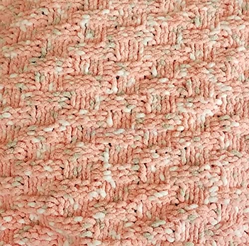 Bernat Baby Blanket Big Ball, Shell Pink Clouds…