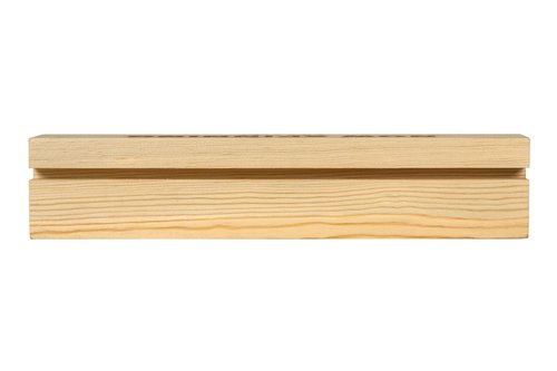 Crosley AC1015B-NA Now Spinning Vinyl Record Stand, Wooden Holder for Album Jackets, Home Music Decor, Natural