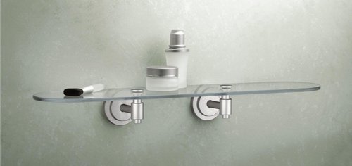 Moen DN0790BN Iso Vanity Glass Shelf, Brushed Nickel