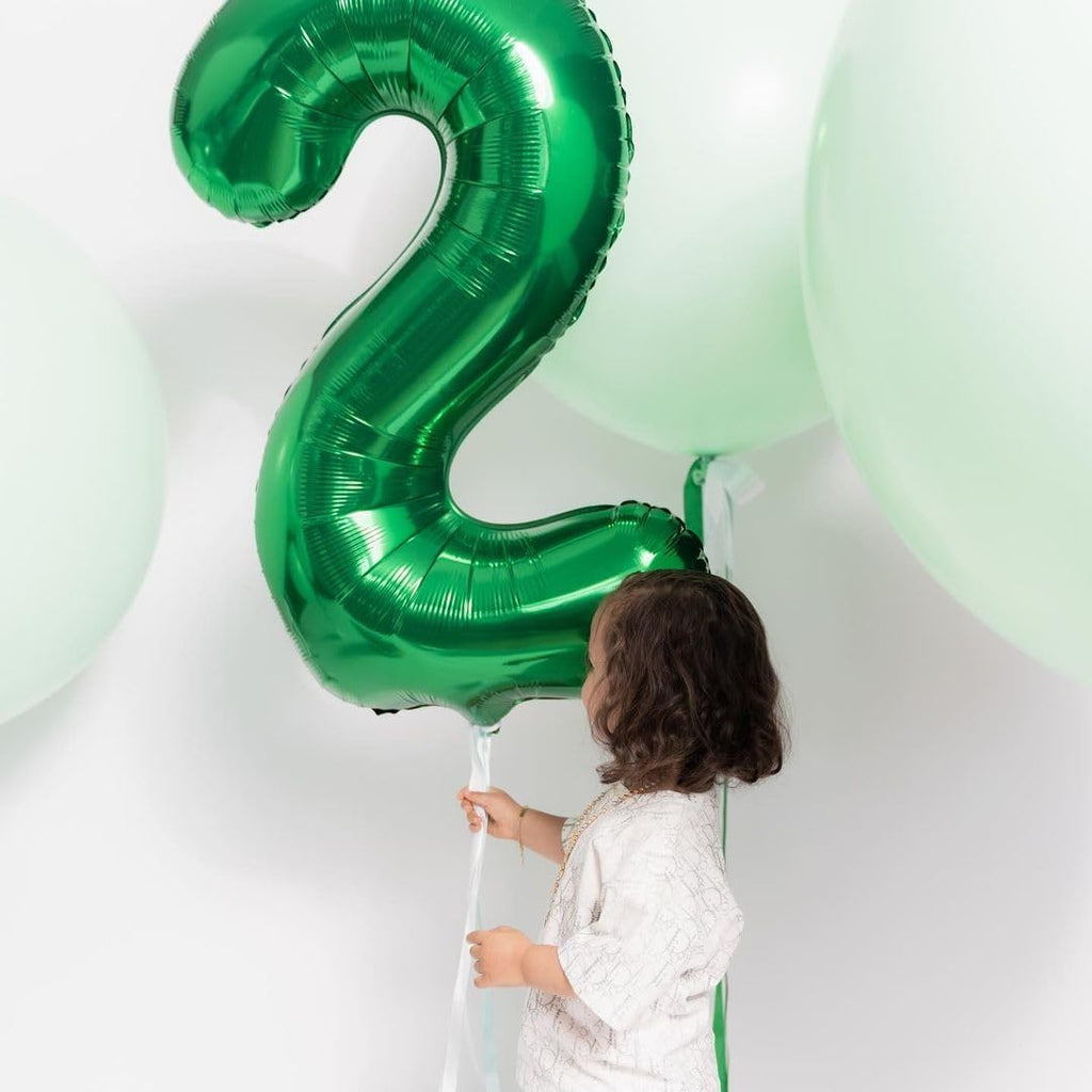 50th Birthday Decorations | Skiennix Dark Green 40-Inch Giant Foil Number 50 Balloon