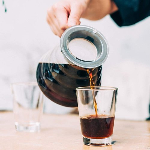 Hario V60 Glass Range Coffee Server, 800ml, Clear