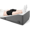 Hapiclody Leg Elevation Pillow for After Surgery – Adjustable Height Knee Surgery Recovery Leg Support Pillow, Designed for Knee Replacement Recovery, Double Legs Elevating Wedge