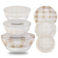Tirphy Reusable Bowl Covers for Bread Proofing - Beeswax Bowl Covers Reusable 8/10/12 Inch - Elastic Cotton Cloth Sourdough Cover - Shower Caps for Sourdough Bread