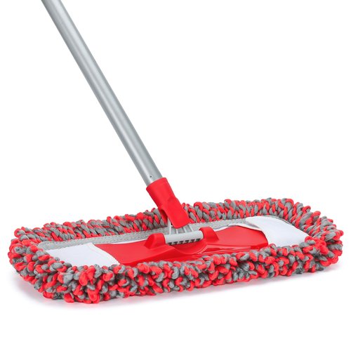 MAVRIZ Dust Mops for Hardwood Floors Cleaning Washable Wet and Dry Mop with 58" Long Handle, Microfiber Mop for Laminate, Vinyl, Wood, Tile Floors