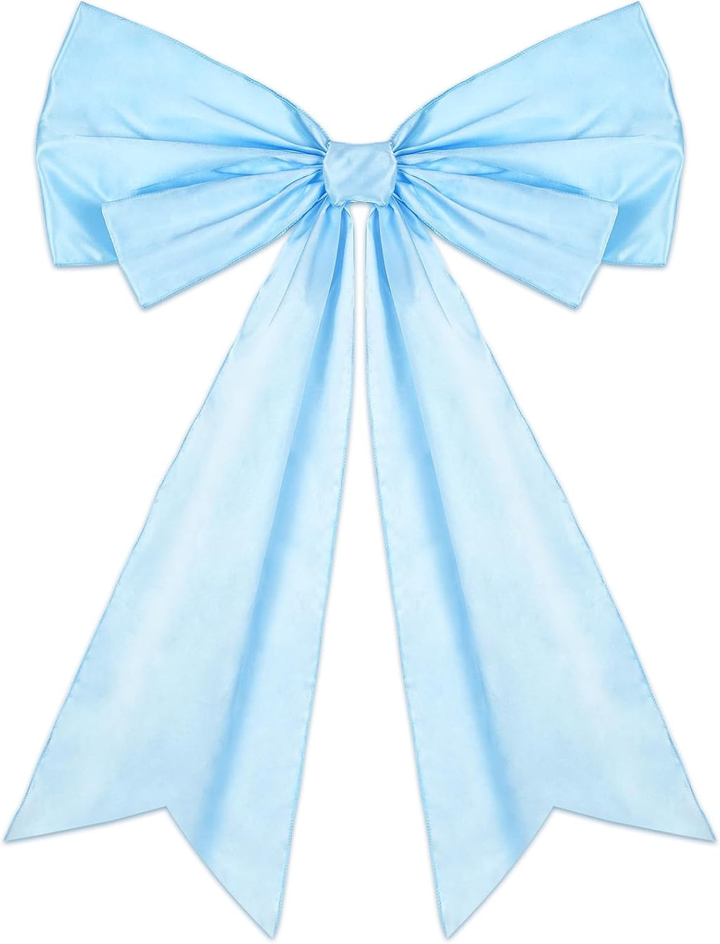 Skiennix Large Blue Coquette Bow - 27.6 x 21.7 Inch Wall Decor for Birthdays & Showers