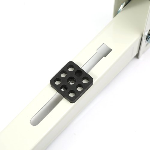 Arouyuki Outdoor Wall Mounting Bracket for Ductless Mini Split Air Conditioner Heat Pump Systems, Compressors & HVAC Systems, Heavy Duty, Universal, White, Galvanized Steel
