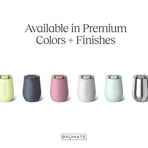 BrüMate Uncork'd 14oz 100% Leakproof Insulated Wine Tumbler | Locking Lid | Insulated Stainless Steel Wine Glass | Perfect For Travel & Outdoors | BPA-Free (Dark Aura)