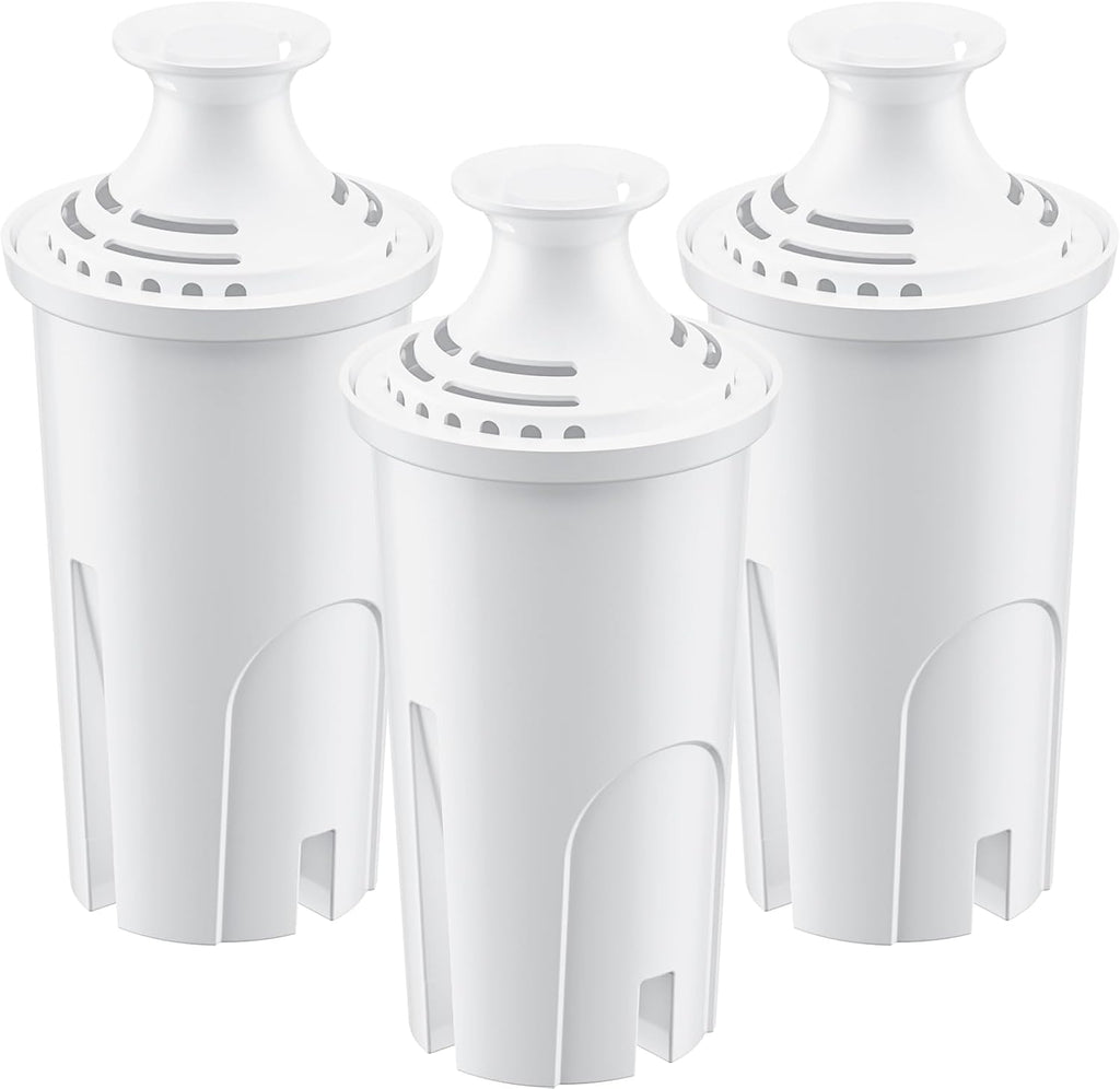 Brita Water Filter Replacement - Reduces Chlorine & Bad Taste | Lasts 2 Months | 3 Filters Included