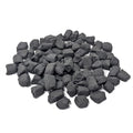 Midwest Hearth Ceramic Embers for Gas Fireplace (1-lb Bag, Black)
