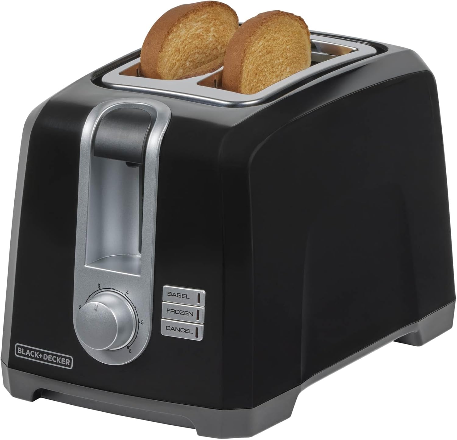 Skiennix 2-Slice Extra Wide Slot Toaster - Perfect for Bagels & Thick Bread | Stainless Steel Finish
