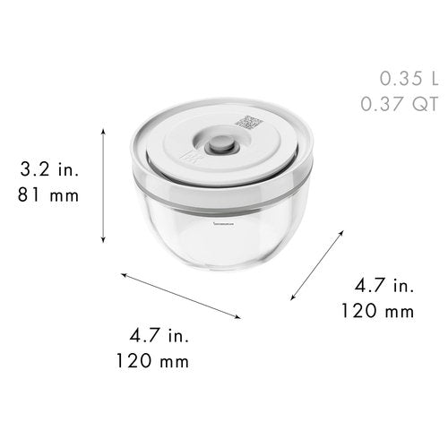 ZWILLING Fresh & Save BOWLS Glass Vacuum Bowl, Small
