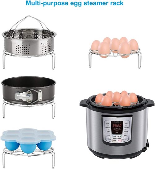 Instant Pot Accessories Set - Essential Tools for 6 Qt & 8 Qt Cookers | Steamer Basket, Cheesecake Pan & More
