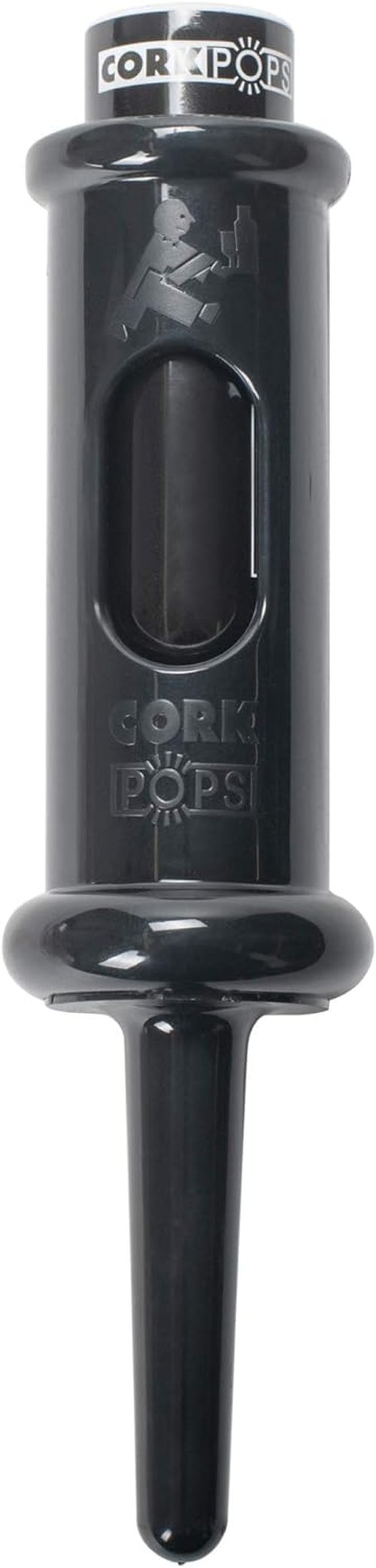 Cork Pops Black 6.5 Inch Original Wine Bottle Opener