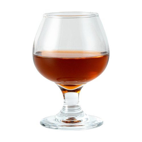 Restaurantware-Vetri 6 Ounce Brandy Snifters, 24 Stemmed Whiskey Glasses - No Lead, Dishwashable, Clear Glass Tumblers For Tasting Bourbon, Cognac, Scotch, Great For Spirit Drinks, Old Fashioned