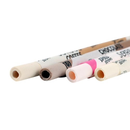 SORBOS Edible Drinking Straws, Dream Cream Mix Variety Pack – Strawberry, Chocolate, Coffee, and Vanilla Flavors, Individually Wrapped, Gluten Free, 7.5‑Inch (Pack of 48)