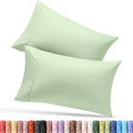 Utopia Bedding Queen Pillow Cases - Soft Brushed Microfiber - 2 Pack, Sage | Fade Resistant 20 x 30 Inches
