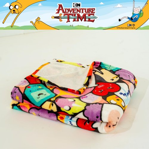 Adventure Time Ricardio Bedding Super Soft Cozy Plush Throw, 46 in x 60 in, (Officially Licensed Product) by Franco Collectibles